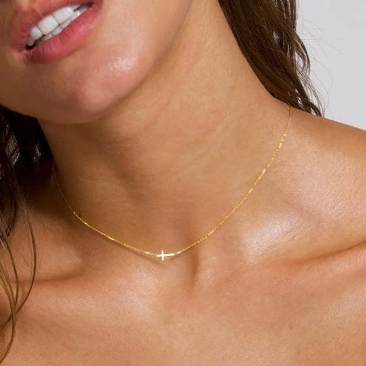 The Dainty Cross Necklace