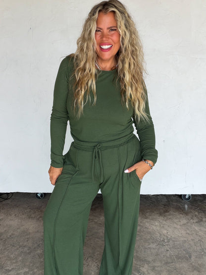 Sunday Ribbed Lounge Sets-Preorder
