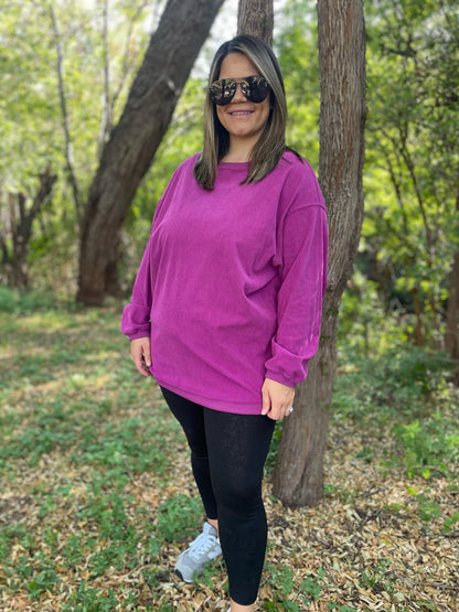 Staple Ribbed Pullover