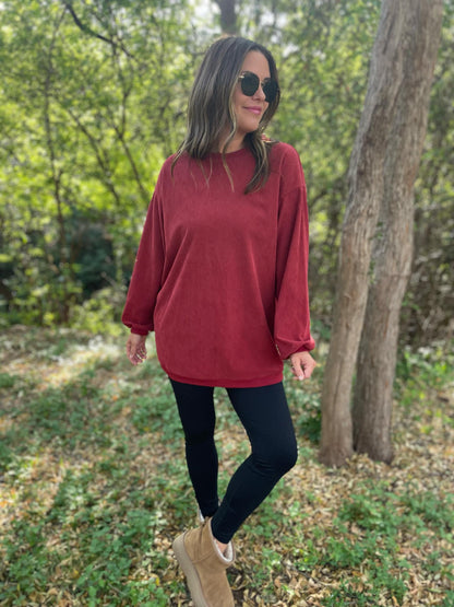 Staple Ribbed Pullover