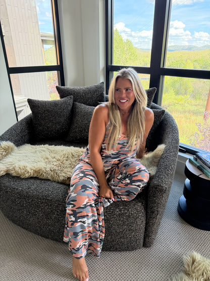 Camo Delilah Pant Sets-Preorder