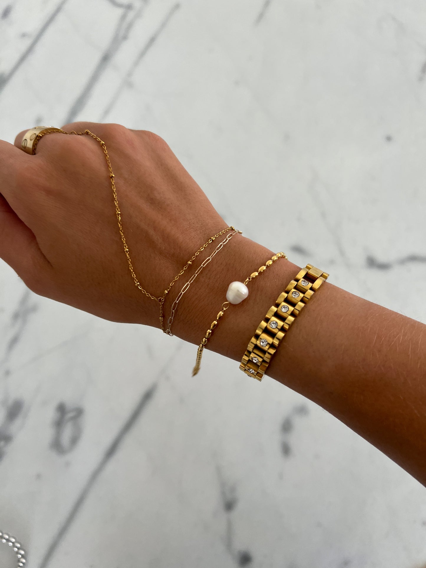The Pearl Beaded Bracelet