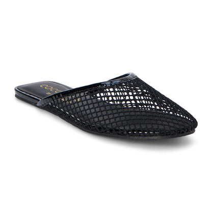 Brooklyn Mesh Mule Flats