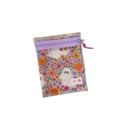 Boo-tiful Blooms Make Up Junkie Zipper Bag