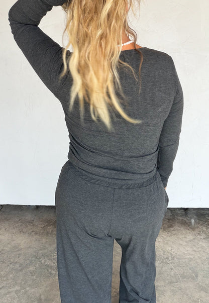 Sunday Ribbed Lounge Sets-Preorder