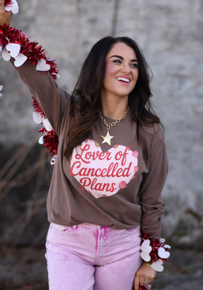 Lover Of Cancelled Plans Short Sleeve Tee or Long Sleeve Tee
