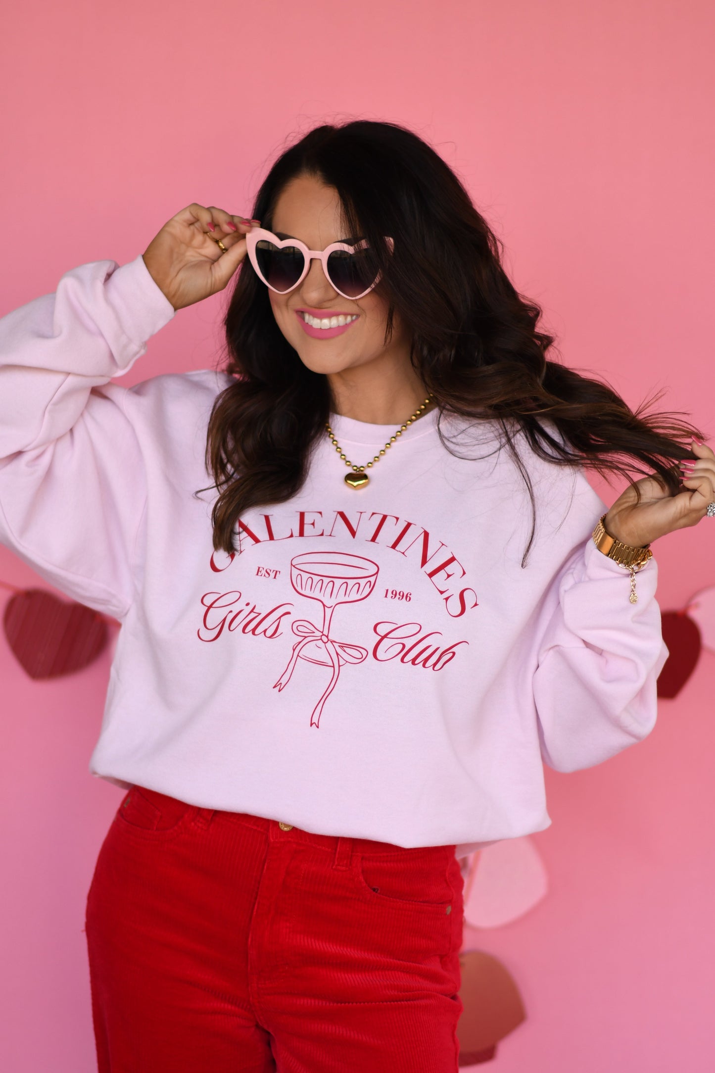 Galentines Girls Club Sweatshirt