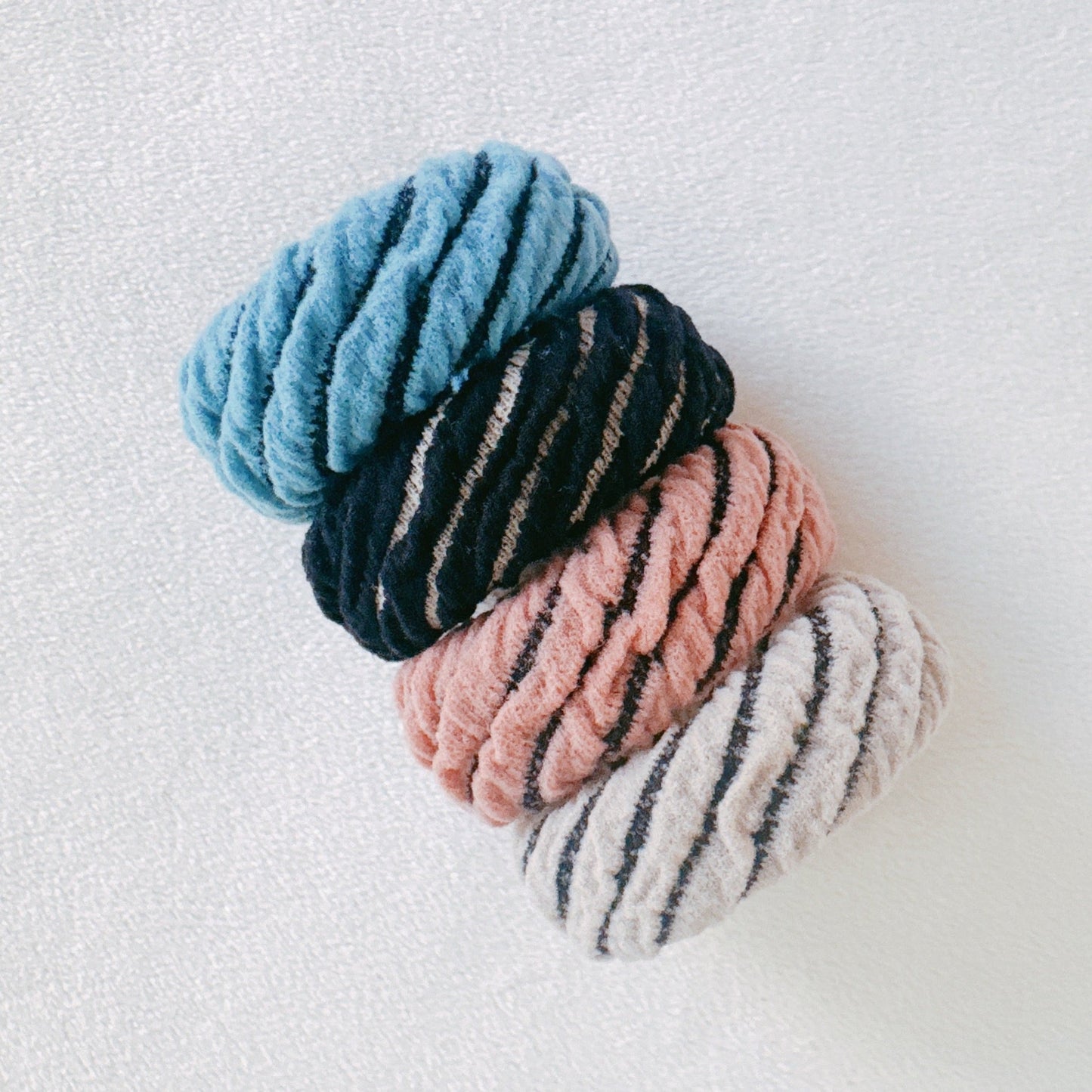 Hair Ties Set Of Three Multiple Sets