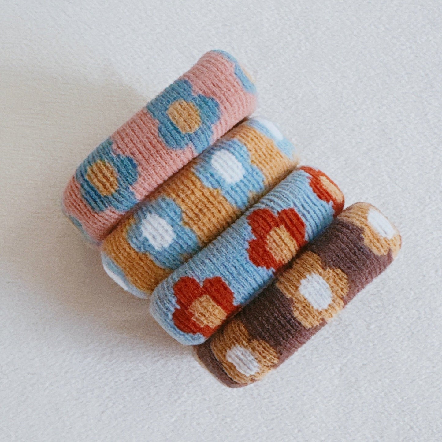 Hair Ties Set Of Three Multiple Sets