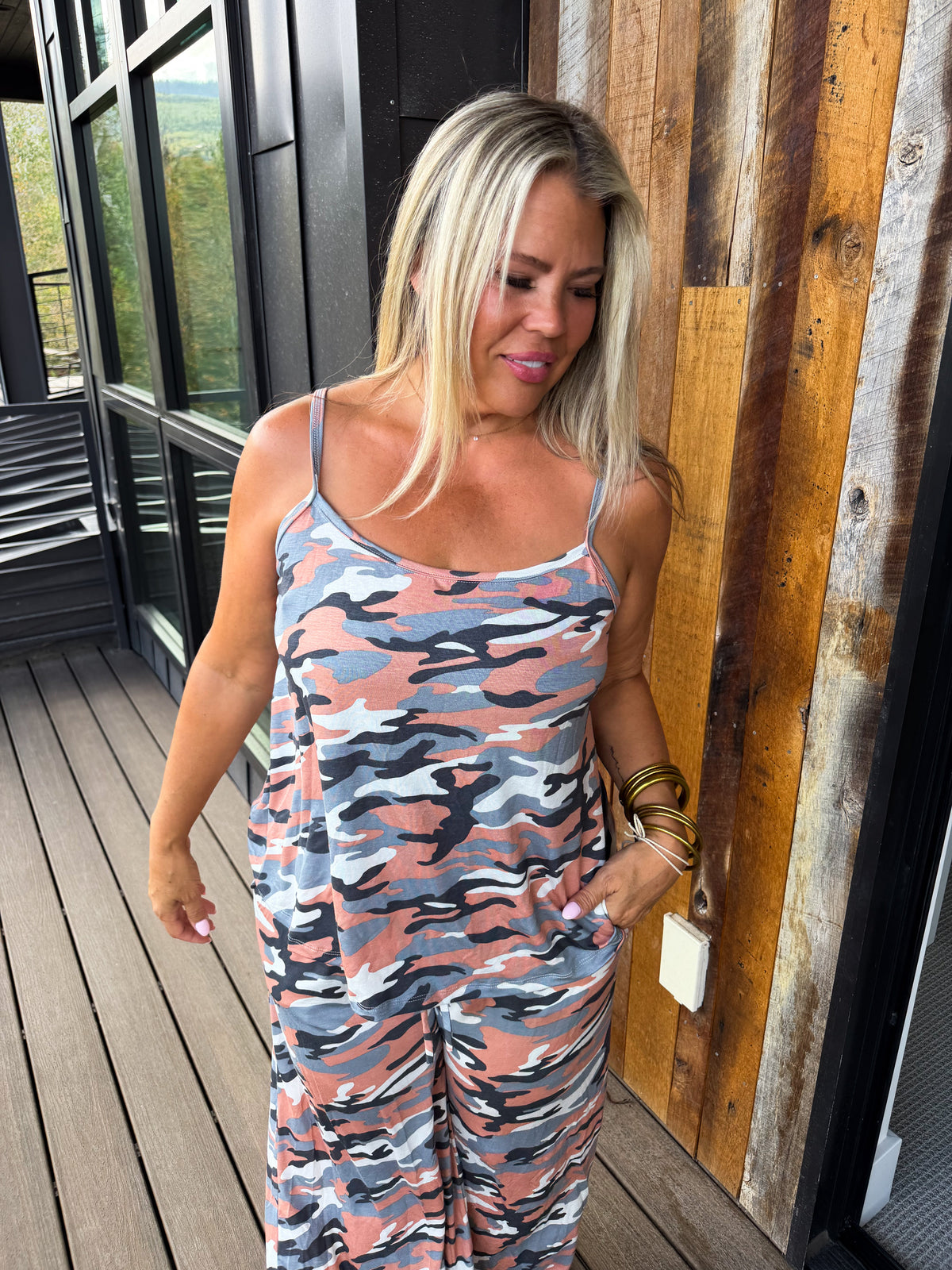 Camo Delilah Pant Sets-Preorder