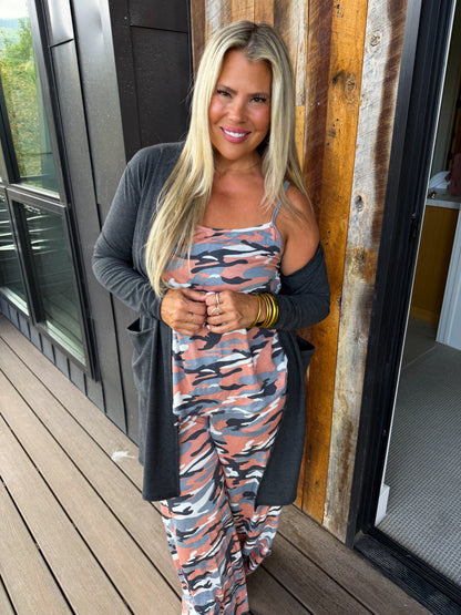 Fall Sierra Ribbed Cardigans-Preorder