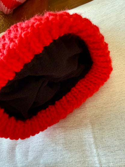 Color Burst Cozy Winter Knit Hat