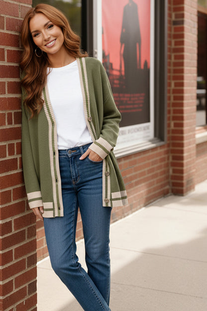 The Olive Lane Long Sleeve Cardigan