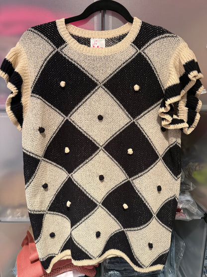 Prep in Your Step Argyle Sweater