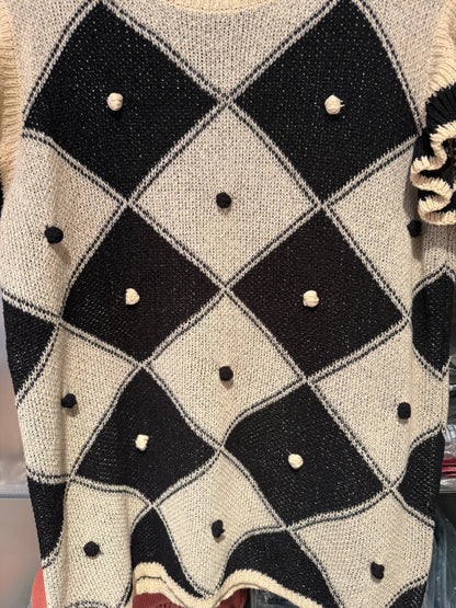 Prep in Your Step Argyle Sweater