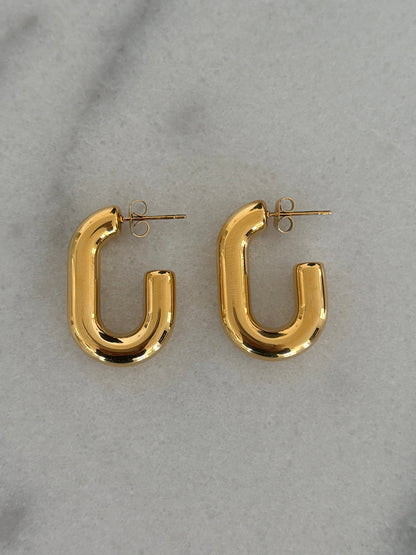 Oval Hoops