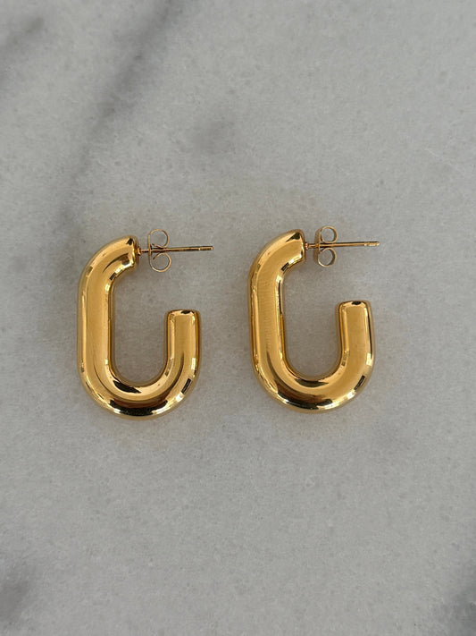 Oval Hoops