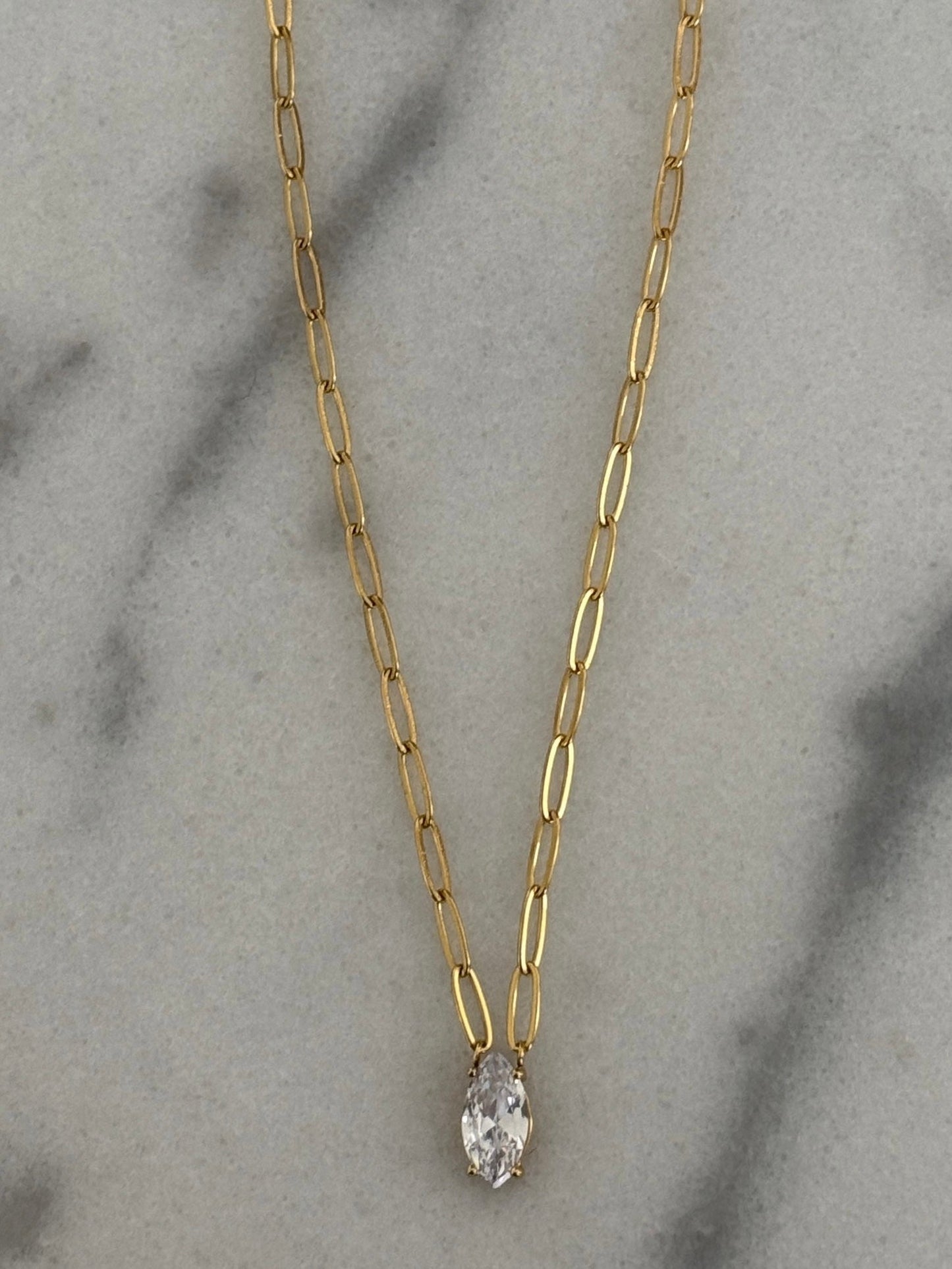 The Gold + Diamond Pendant Necklace