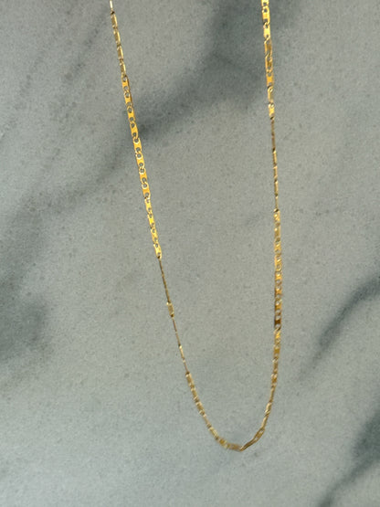 The Misty Flat Chain Necklace