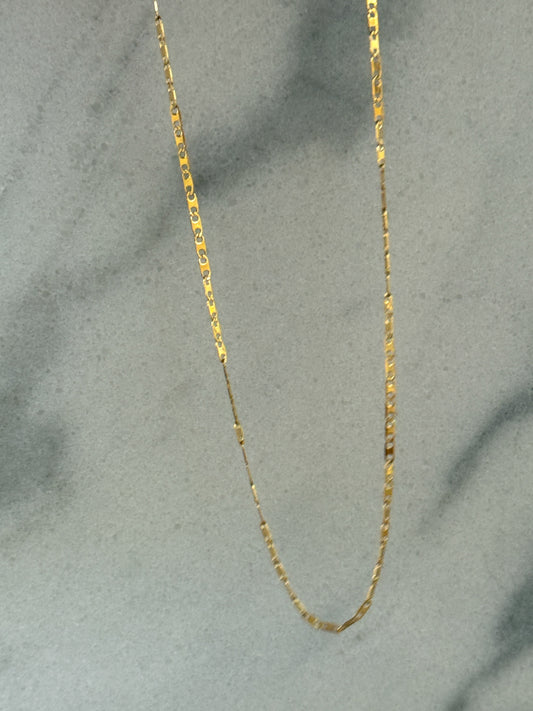 The Misty Flat Chain Necklace