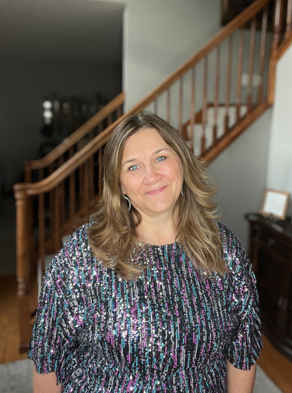 Evening of Stars Sequin Top