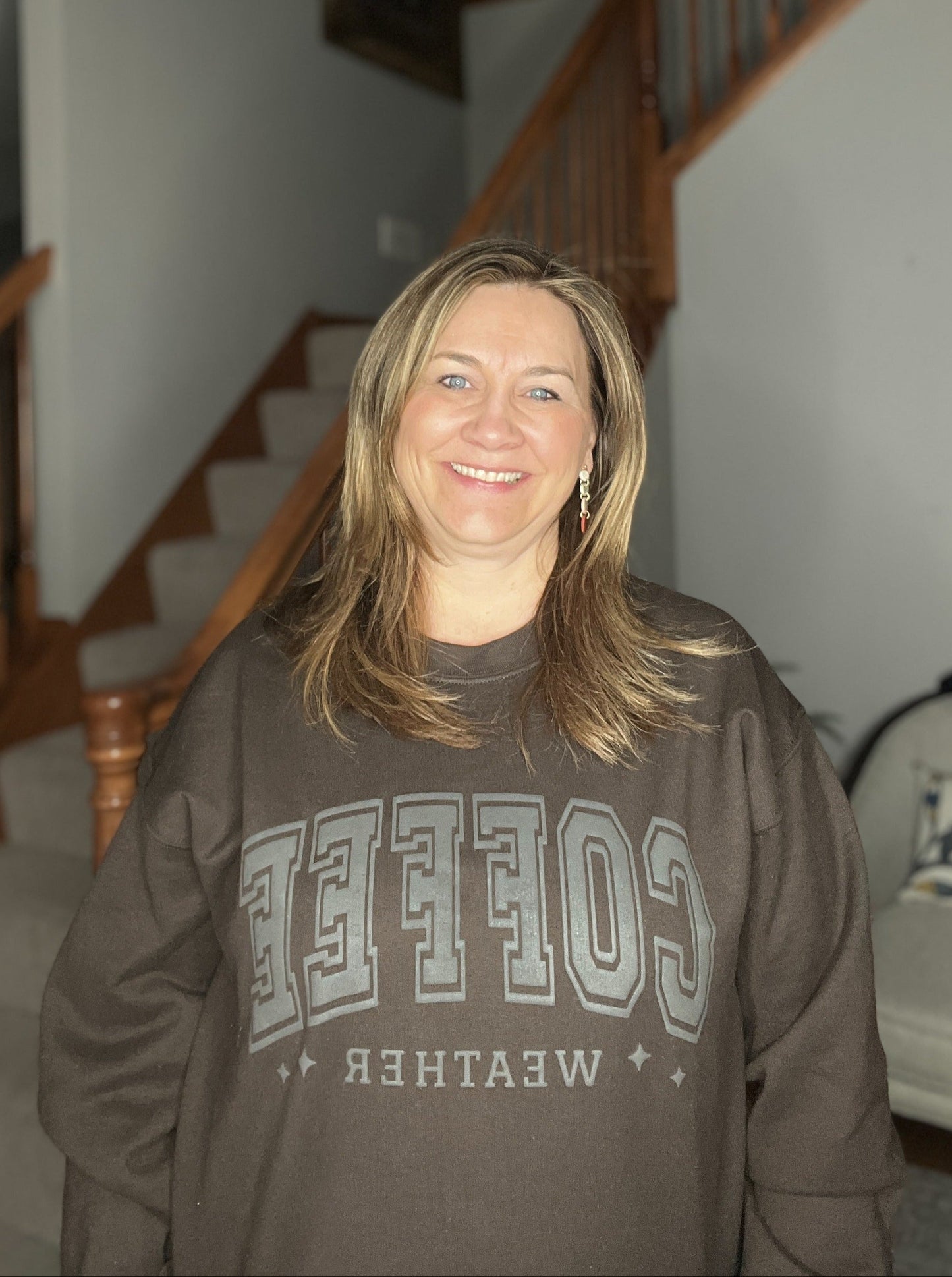 Mocha Mood Coffee Weather Sweatshirt