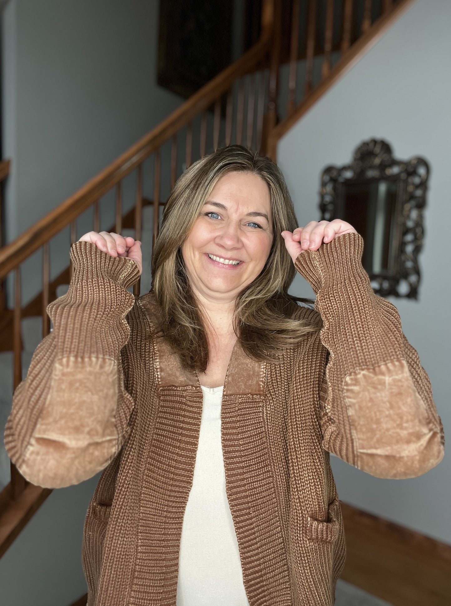 That I Can Work With Grandpa Cardigan