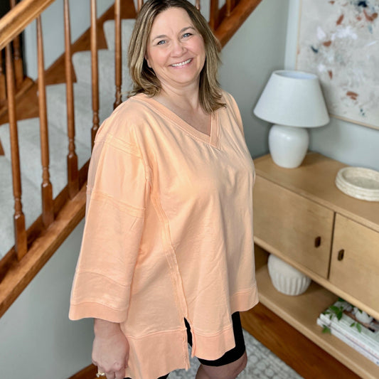 Hey, Jude V Neck Pullover