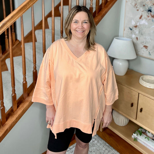 Hey, Jude V Neck Pullover