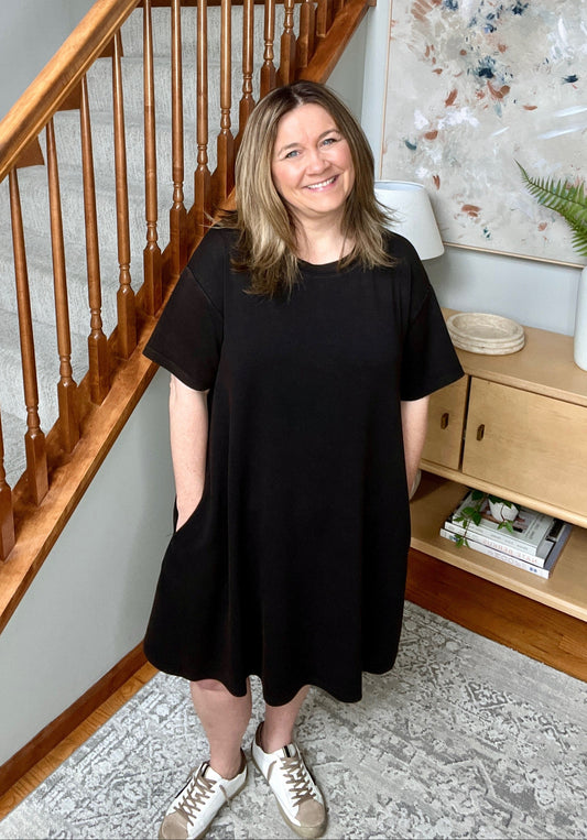 Farewell Mineral Wash Dress