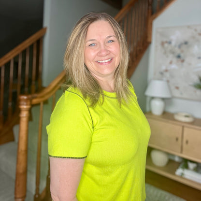 Lemons and Limes Contrast Top