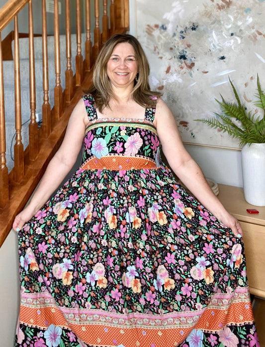 You Can Count On It Floral Summer Dress