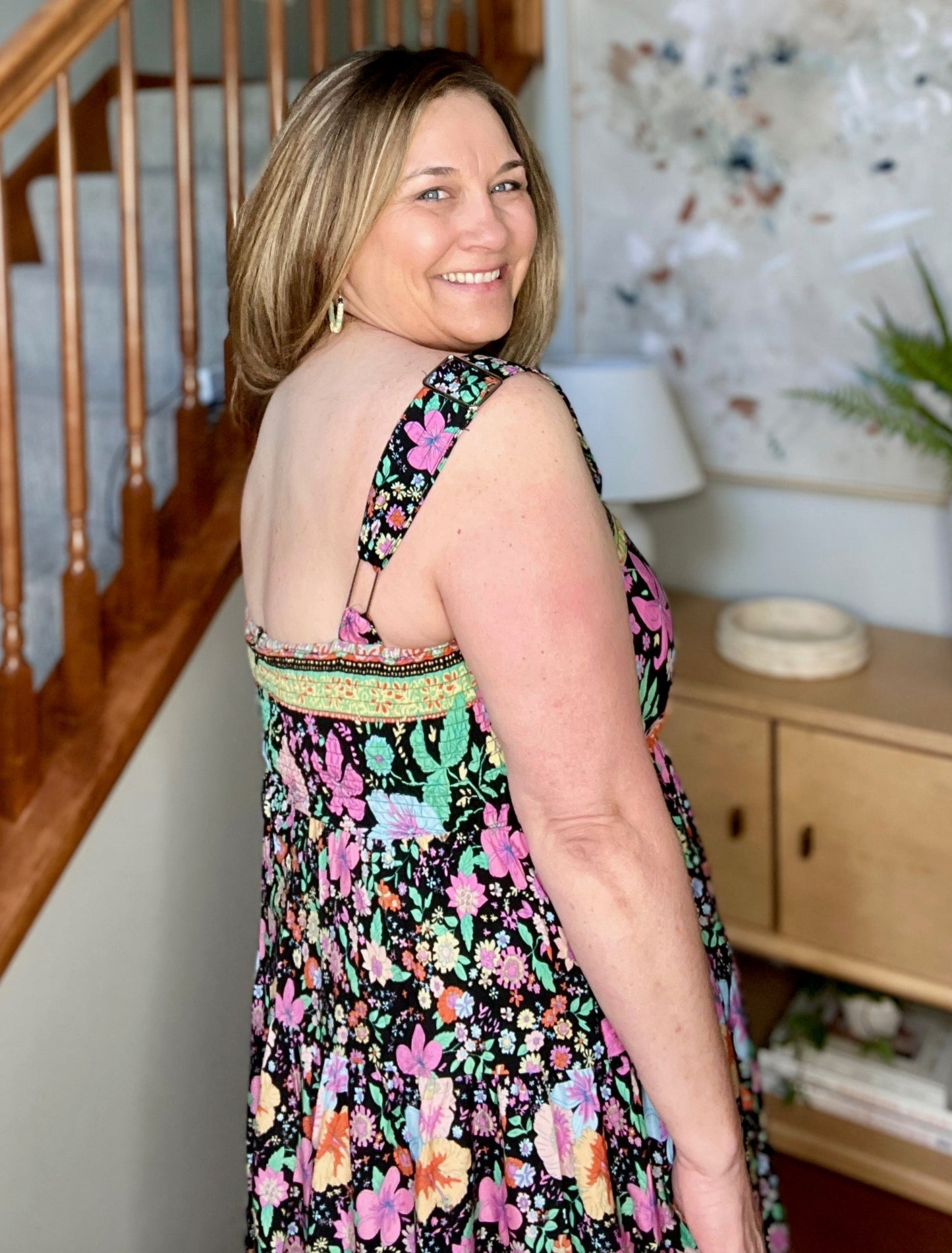 You Can Count On It Floral Summer Dress