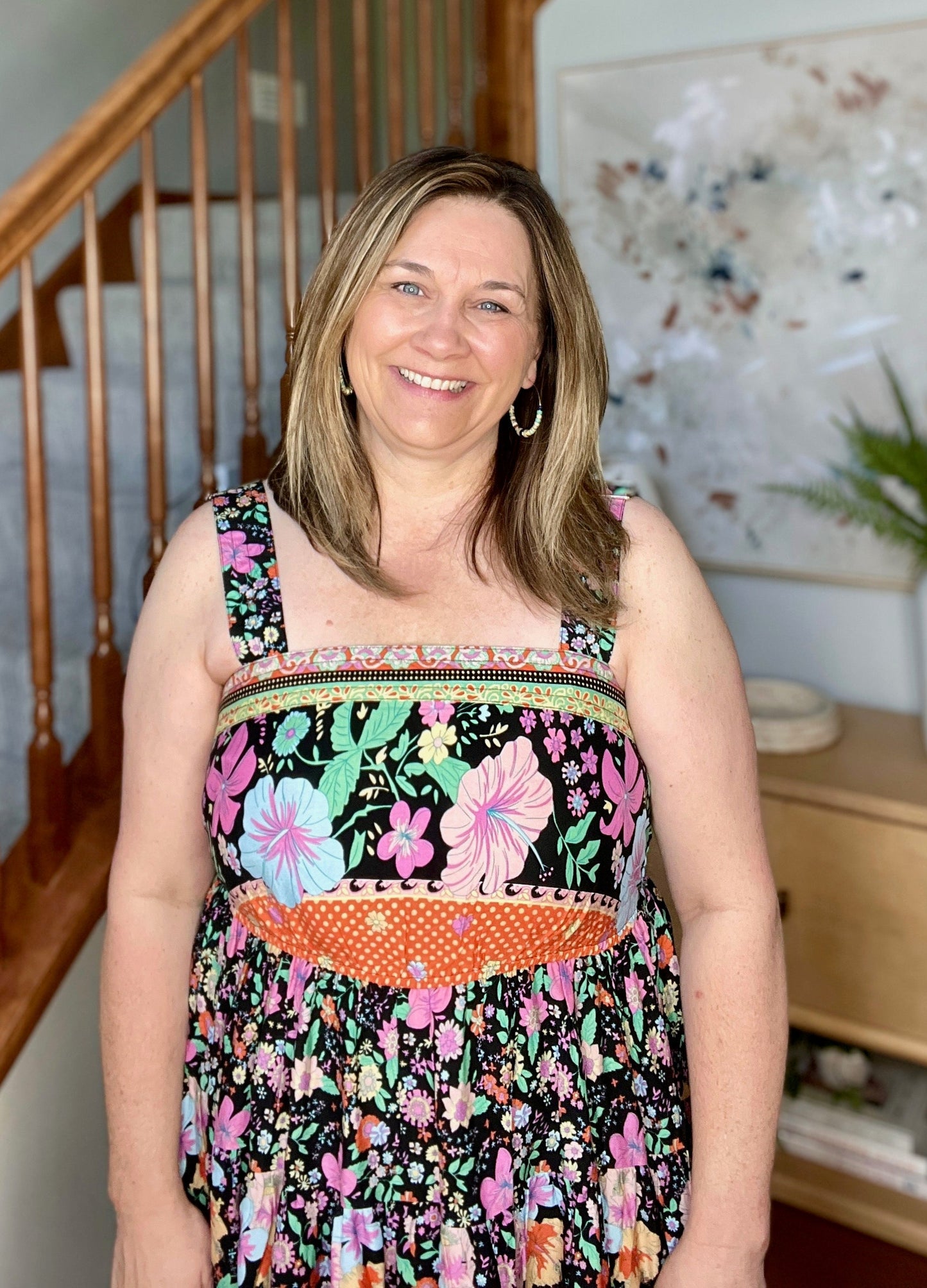 You Can Count On It Floral Summer Dress