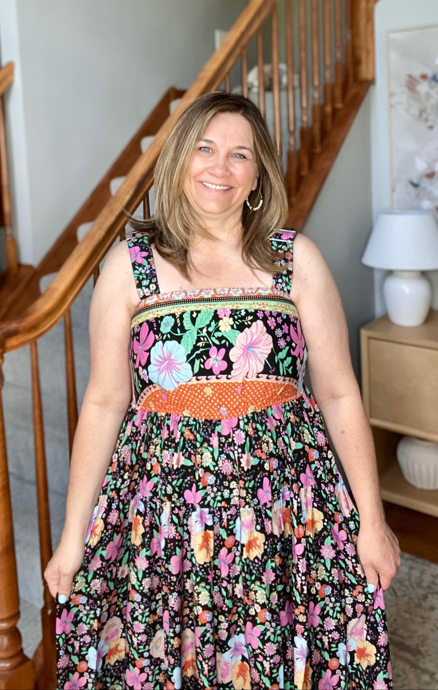 You Can Count On It Floral Summer Dress