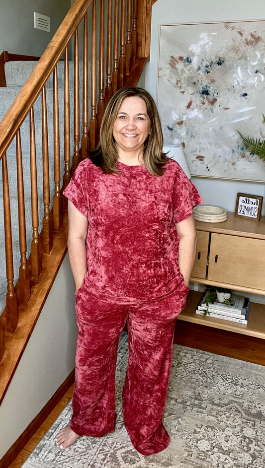 I Thought So Velour Set