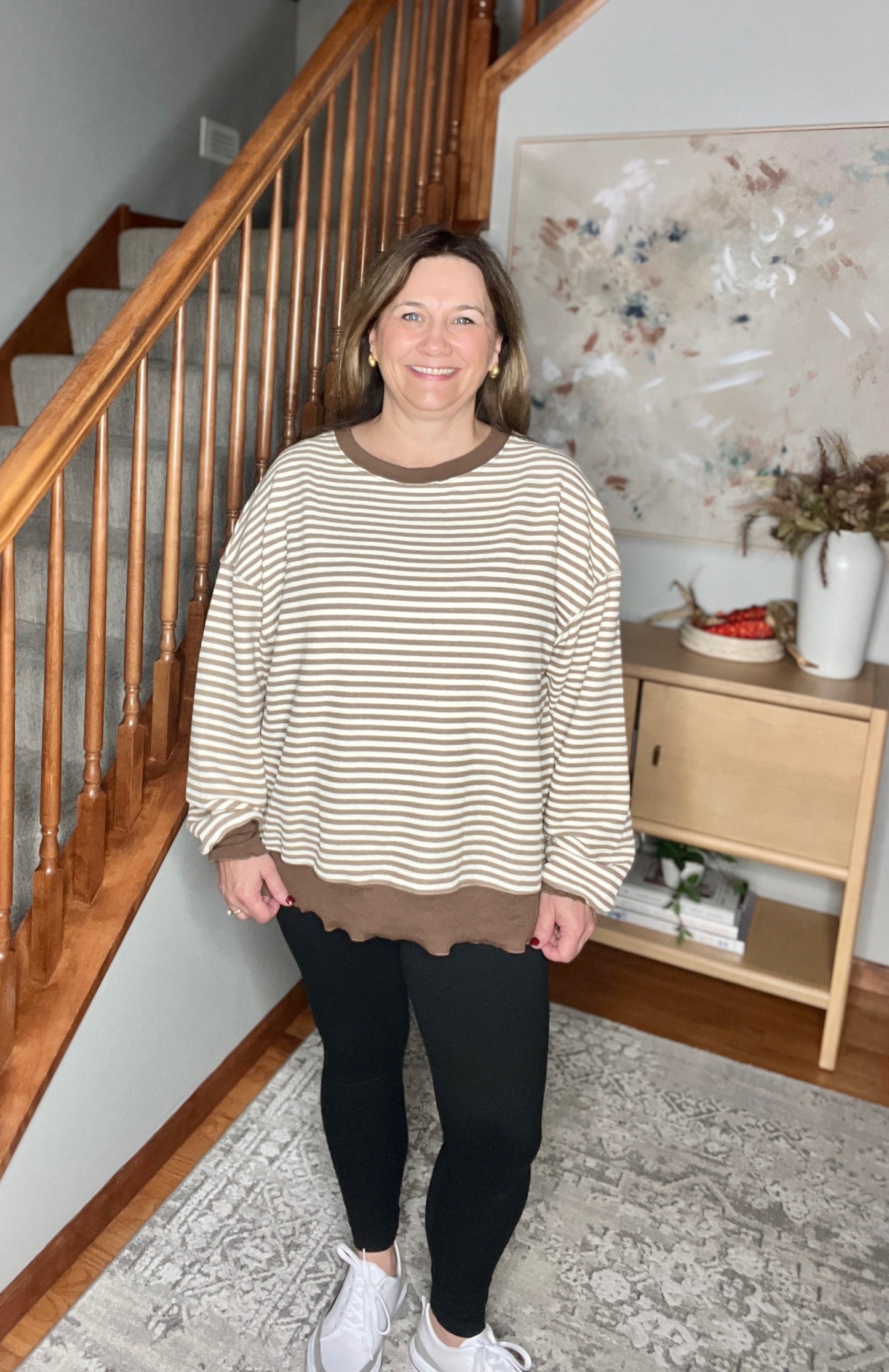 Cocoa Lane Stripe Top