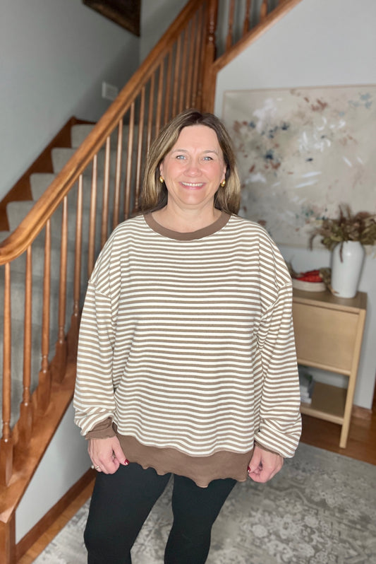 Cocoa Lane Stripe Top