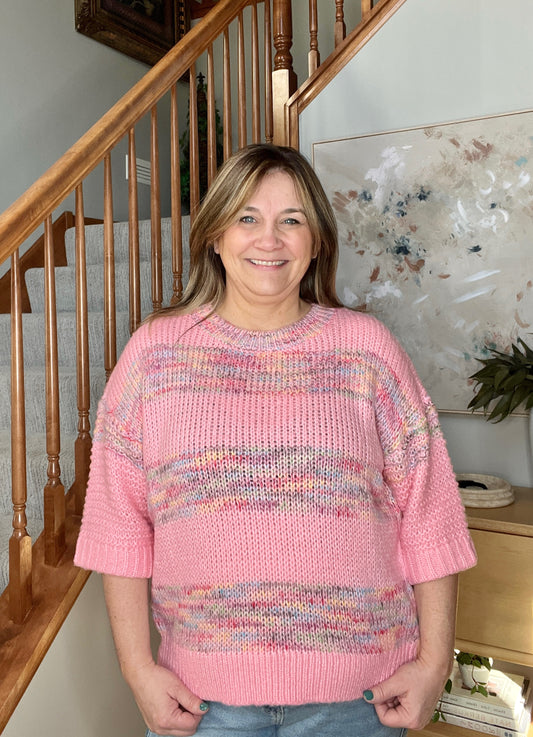 In the Cards Striped Sweater
