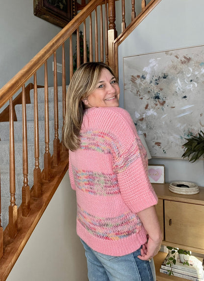 In the Cards Striped Sweater