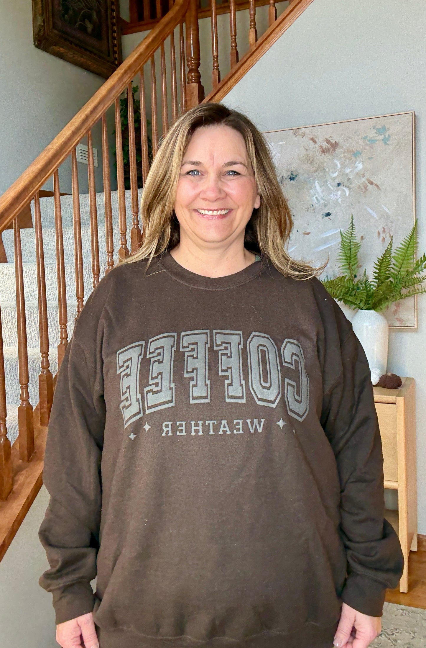 Mocha Mood Coffee Weather Sweatshirt