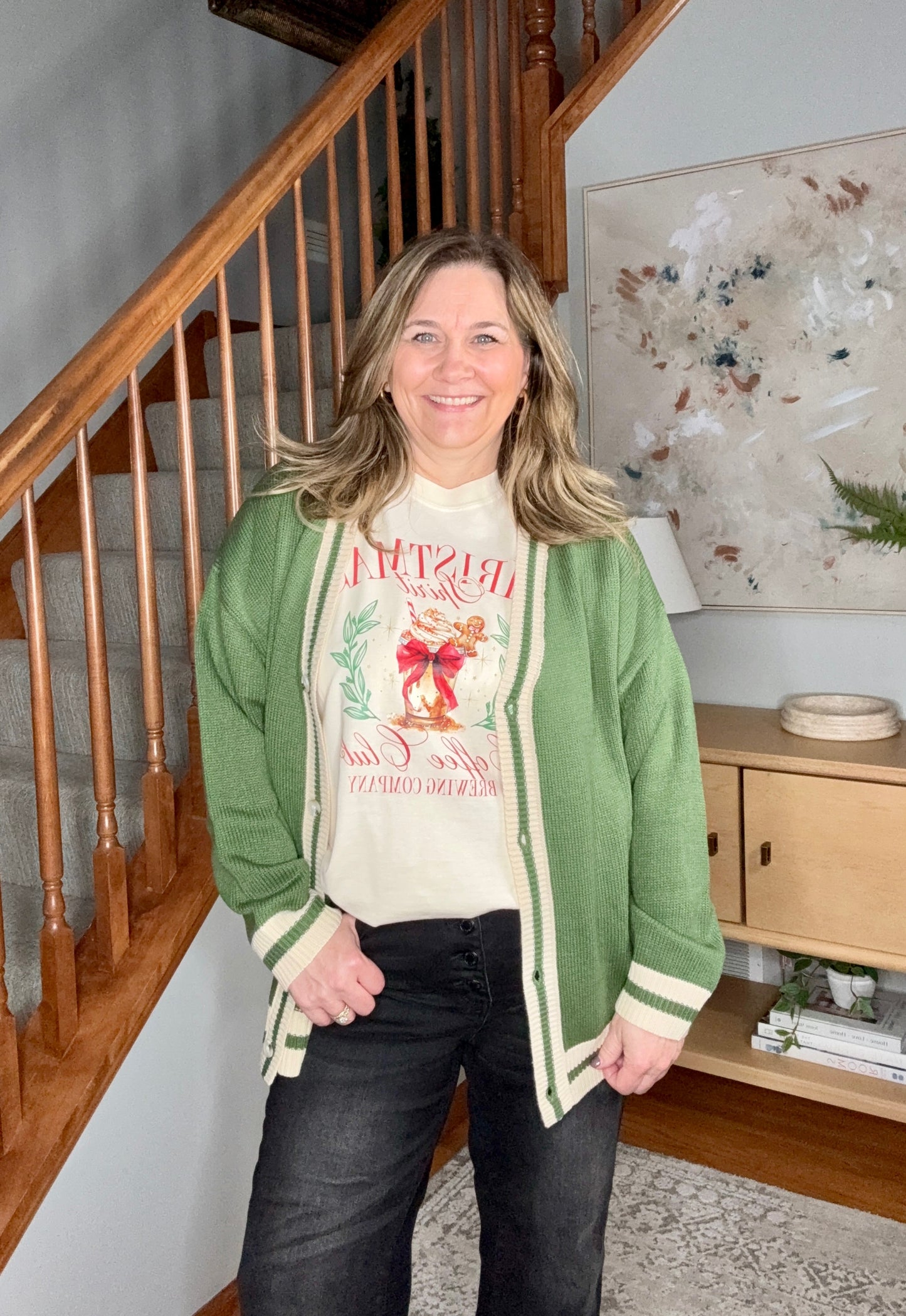 The Olive Lane Long Sleeve Cardigan