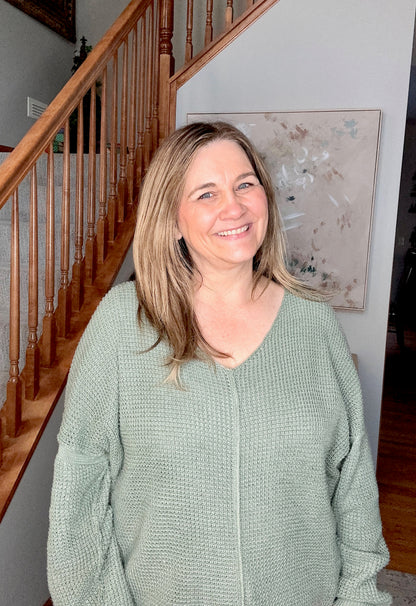 Magi Lune V-Neck Sweater