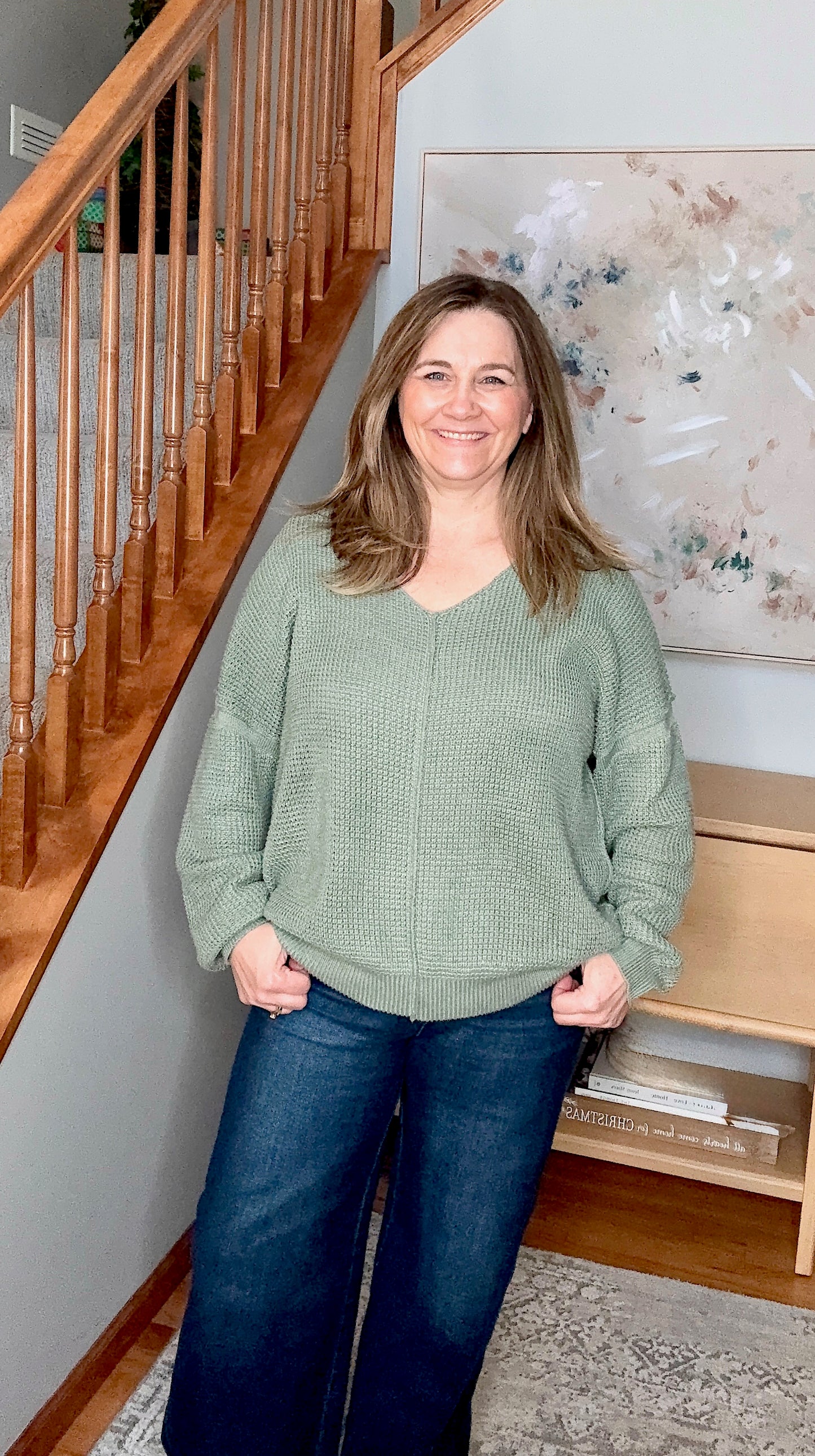 Magi Lune V-Neck Sweater