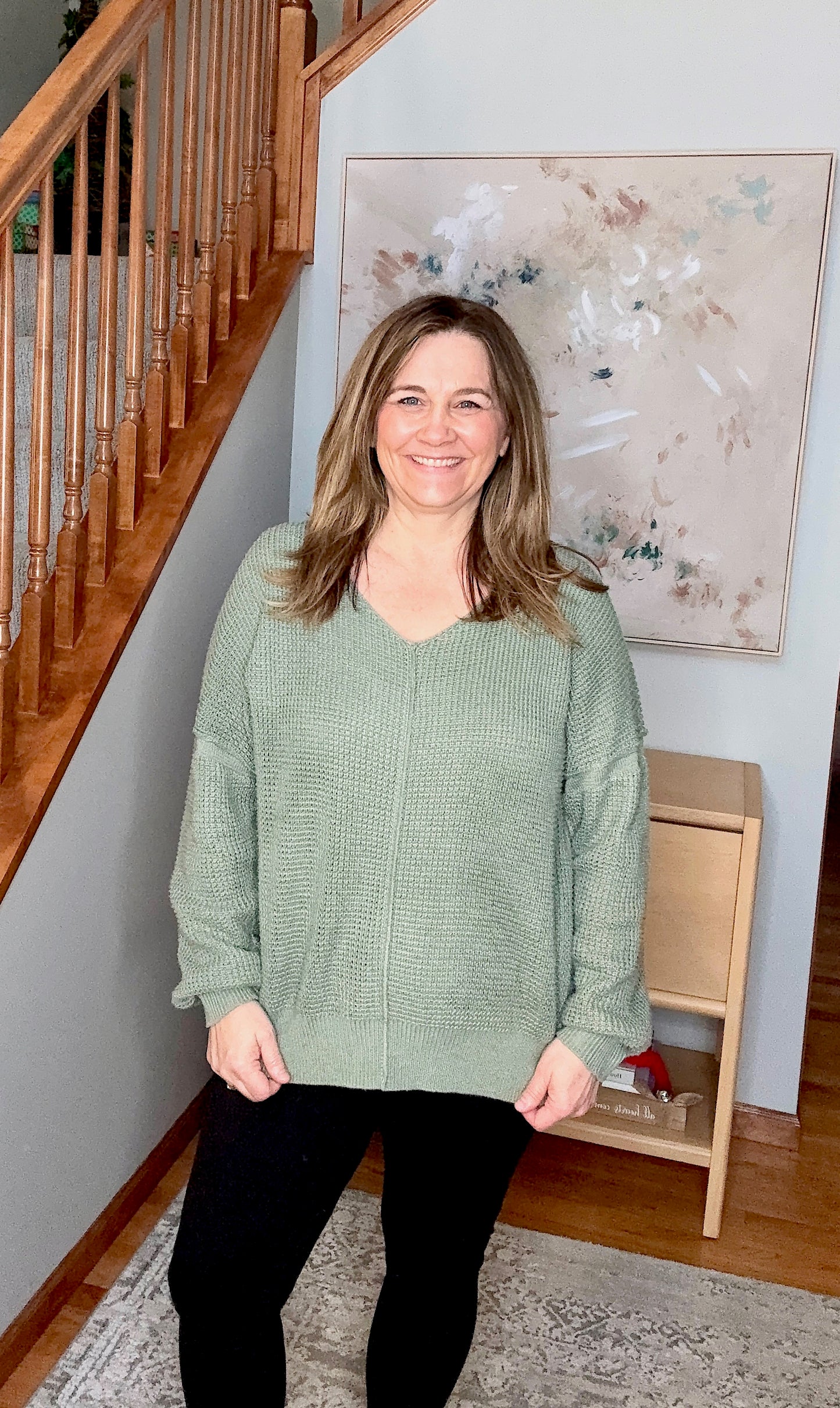 Magi Lune V-Neck Sweater
