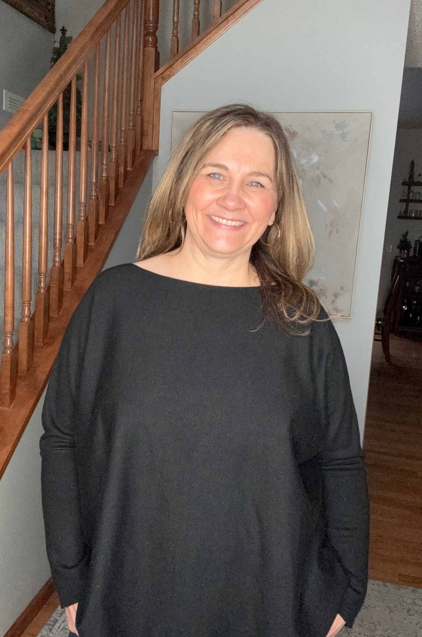 The Timeless Black Long Sleeve Sweater