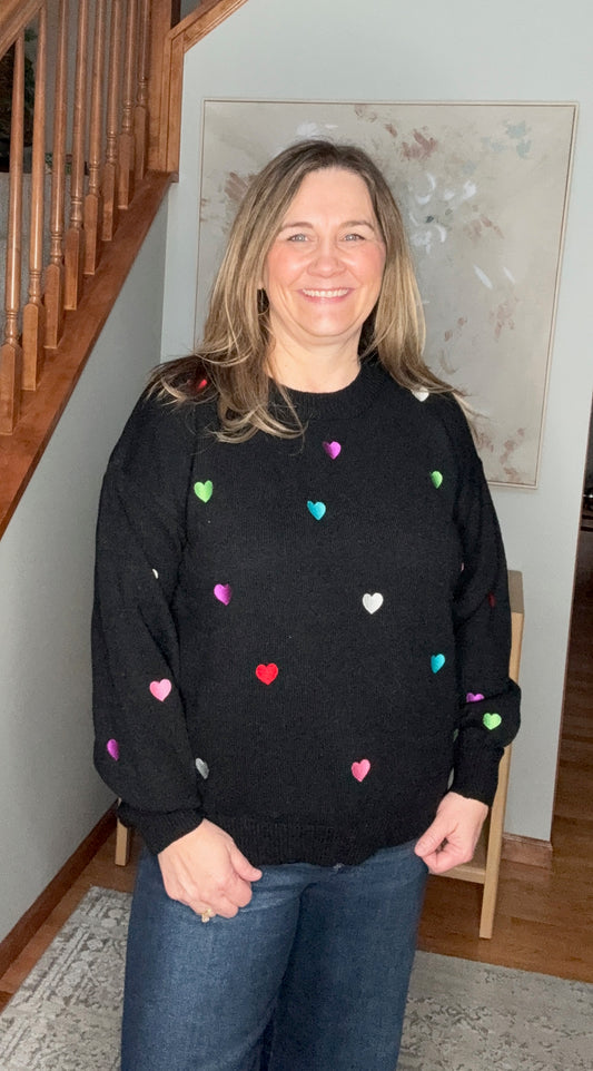 I heart you Long Sleeve Sweater