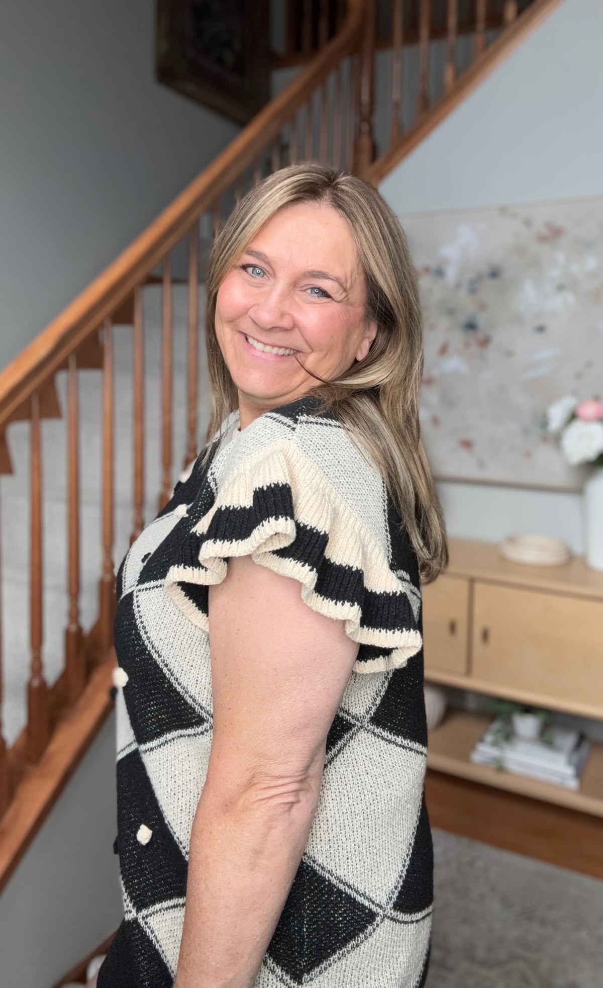 Prep in Your Step Argyle Sweater