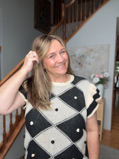 Prep in Your Step Argyle Sweater