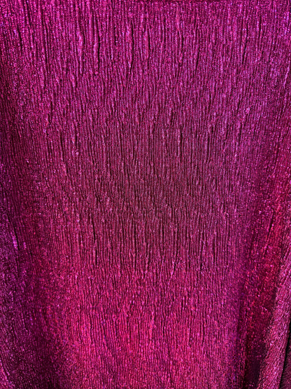 Pretty In Plum Puff Sleeve Blouse